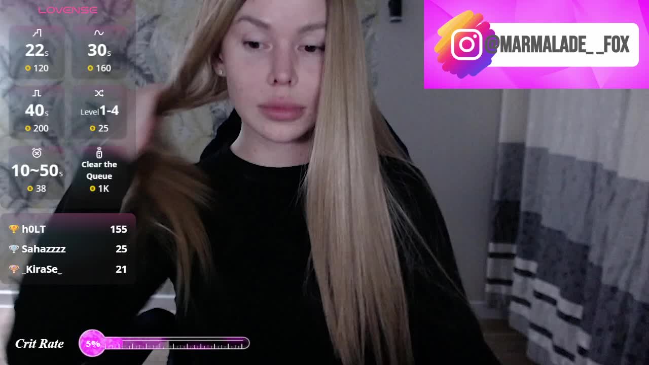 Marmalade_Fox Adult Chat July 26, 2026