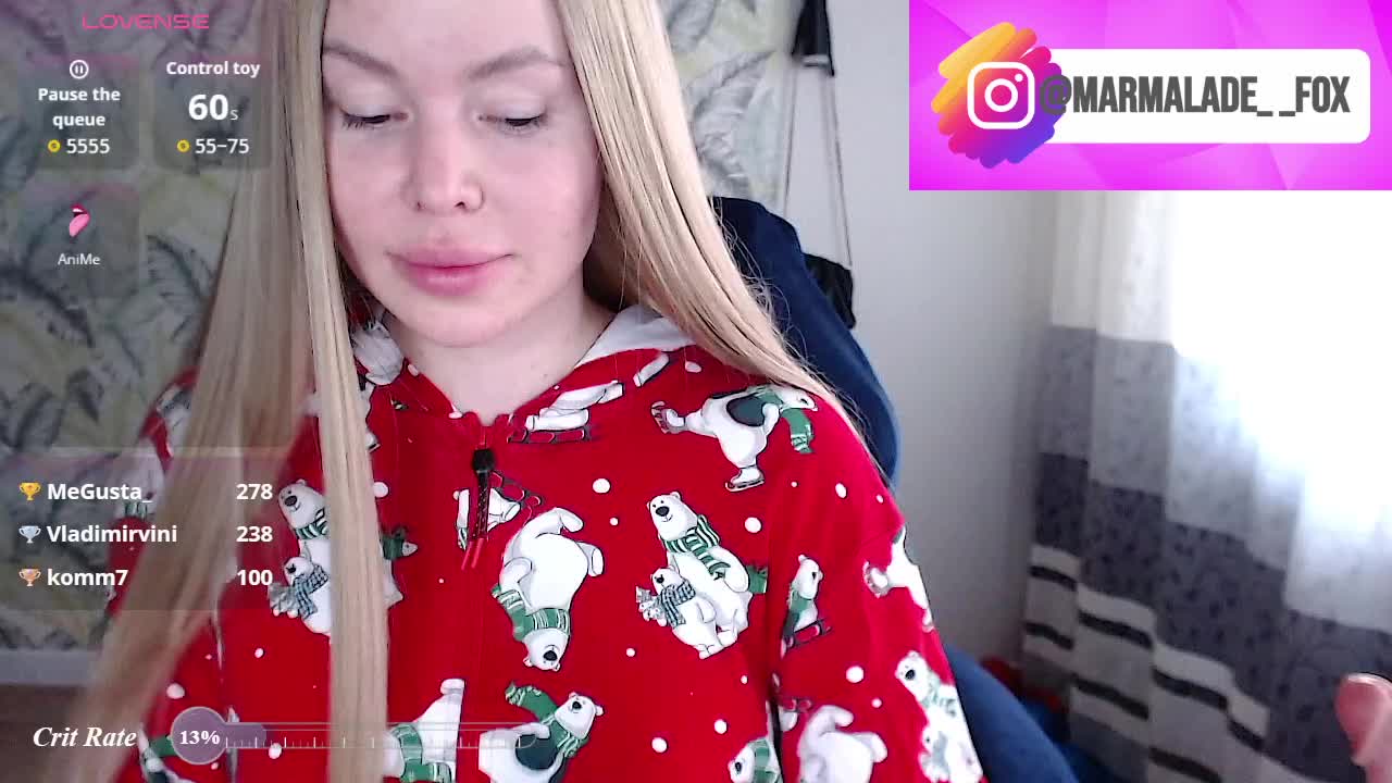 Marmalade_Fox Adult Chat August 4, 2026