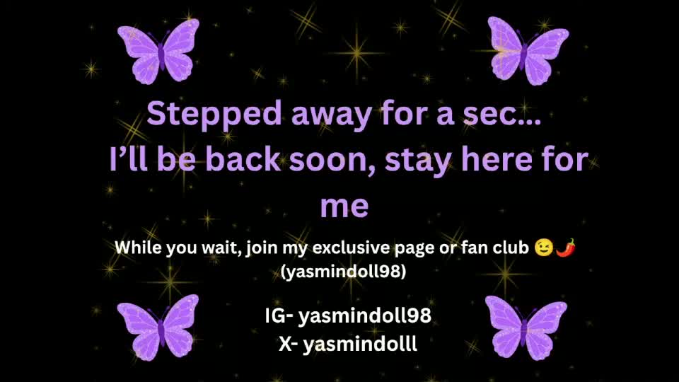 yasmindoll98 Adult Chat August 11, 2026
