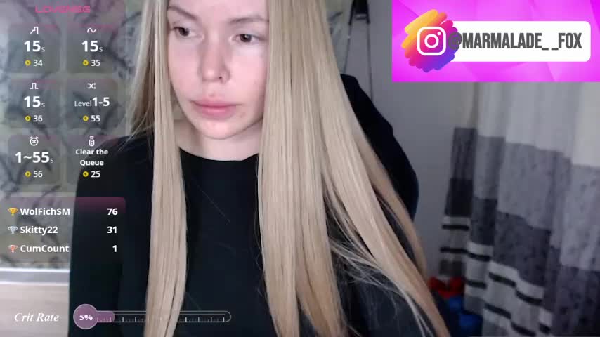 Marmalade_Fox Adult Chat August 15, 2026