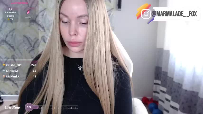 Marmalade_Fox Adult Chat August 22, 2026