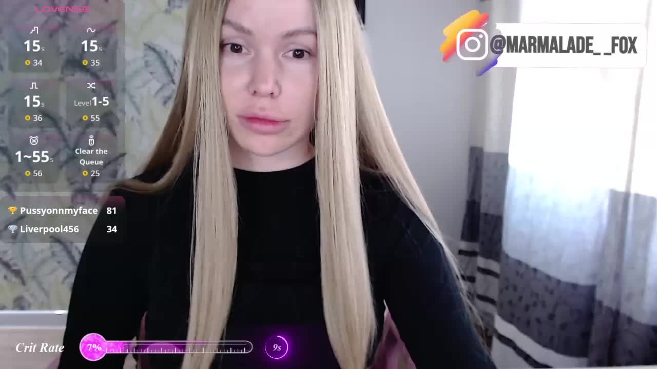 Marmalade_Fox Adult Chat September 12, 2026