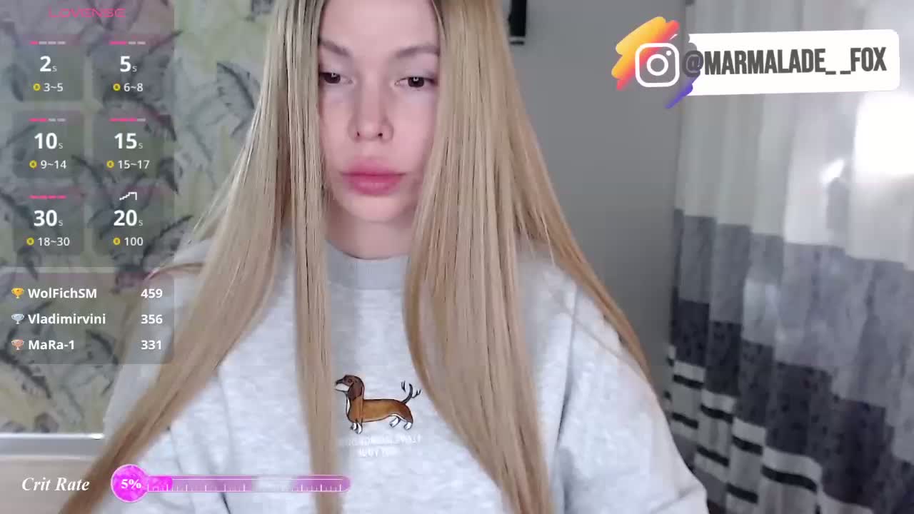 Marmalade_Fox Adult Chat September 28, 2026